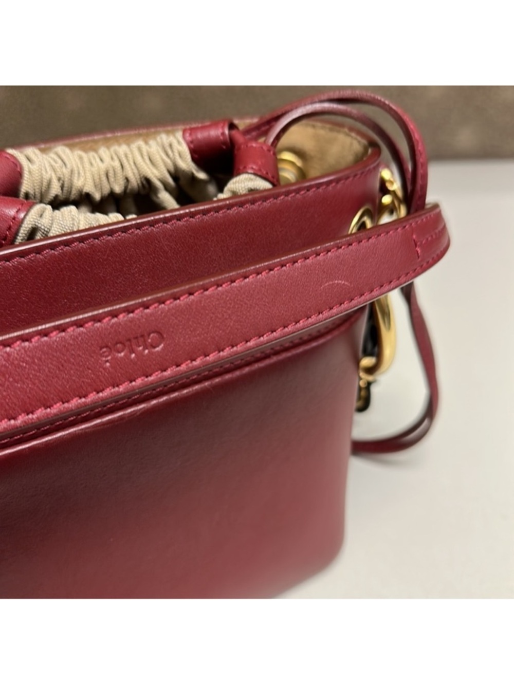 ‼️Authentic Chloe Roy leather Bucket Bag - Picture 13 of 15